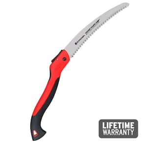 RazorTOOTH 10 in. High Carbon Steel Blade with Ergonomic Non-Slip Handle Folding Pruning Saw