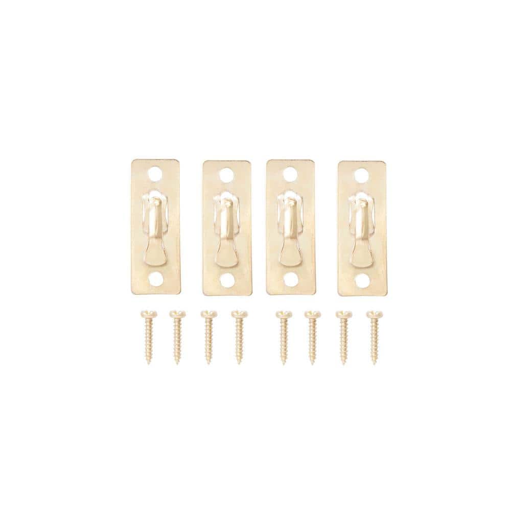 Gold Adjustable Swivel End Tension Rods, 11-19 Inches