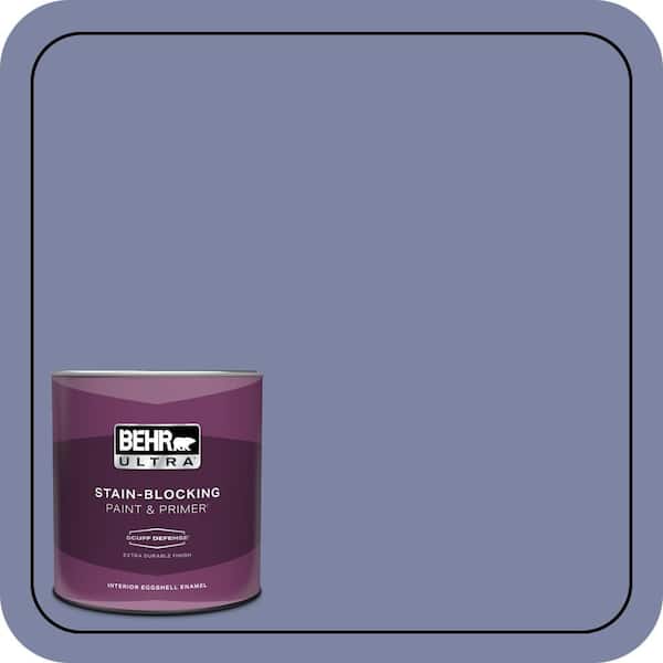 BEHR ULTRA 1 qt. #S540-5 Velvet Curtain Extra Durable Eggshell Enamel Interior Paint & Primer
