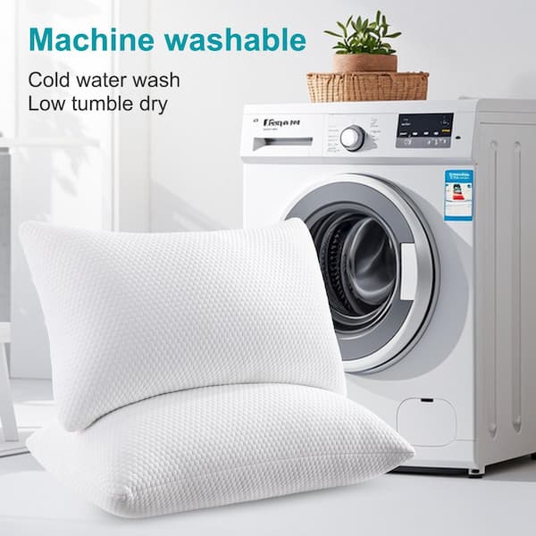 Pillow Covers Mediflow Pillow Washing Instructions Dryer Can You