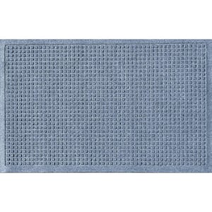 Squares 18 in. x 27 in. PET Polyester Door Mat