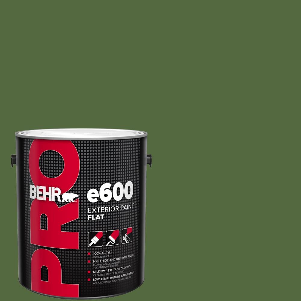 1 gal. #M380-7 Alfalfa Extract Flat Exterior Paint price history on PriceWatchPro