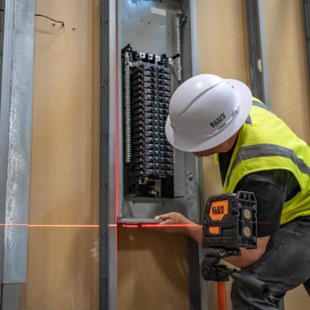 Klein Tools Self-Leveling Cross-Line Laser Level with Plumb Spot