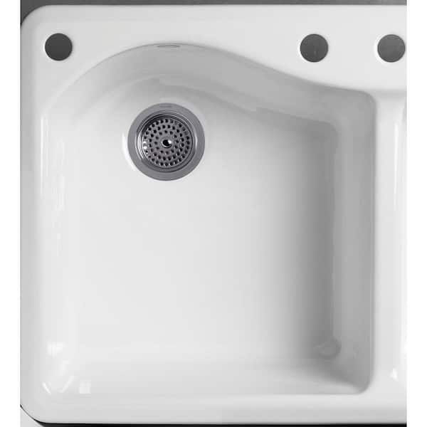 Polished Chrome Kohler K-8801-CP Duostrainer Sink Strainer 