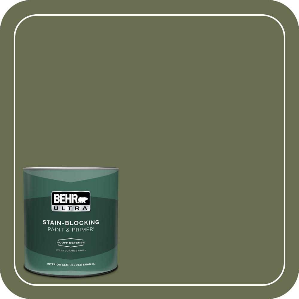 1 qt. #S380-7 Global Green Extra Durable Semi-Gloss Enamel Interior Paint & Primer price history on PriceWatchPro