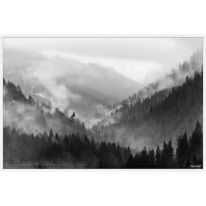 "Mountains Are Calling" by Marmont Hill Floater Framed Canvas Nature Art Print 12 in. x 18 in.