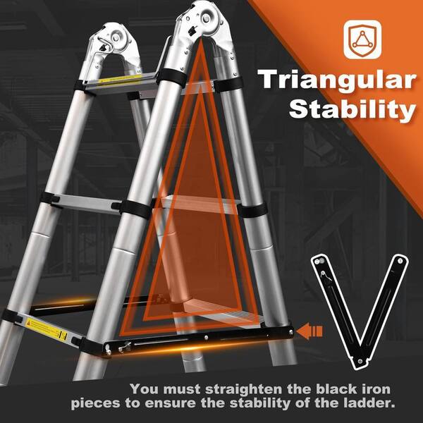 Altrex Varitrex Do-it-All Multifunctionele Vouwladder  Incl. Platform 4x3 Sporten 503580