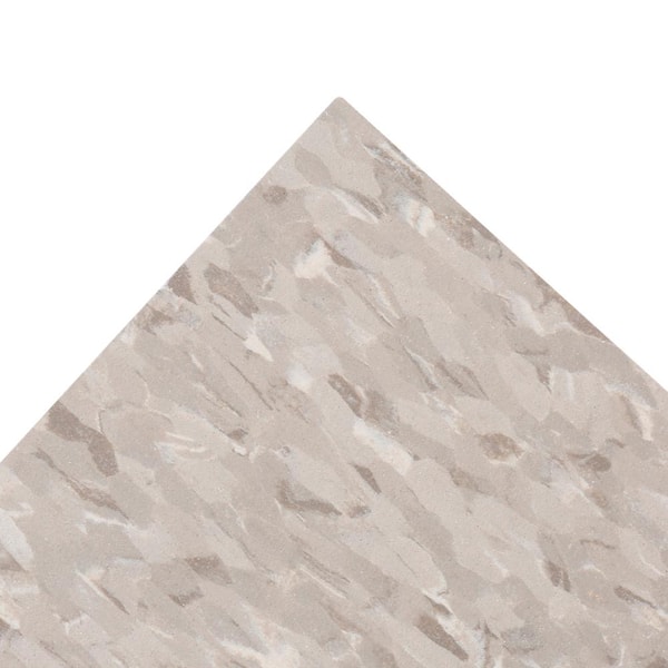 Armstrong Flooring Imperial Texture VCT 12 in. x 12 in. Field Gray