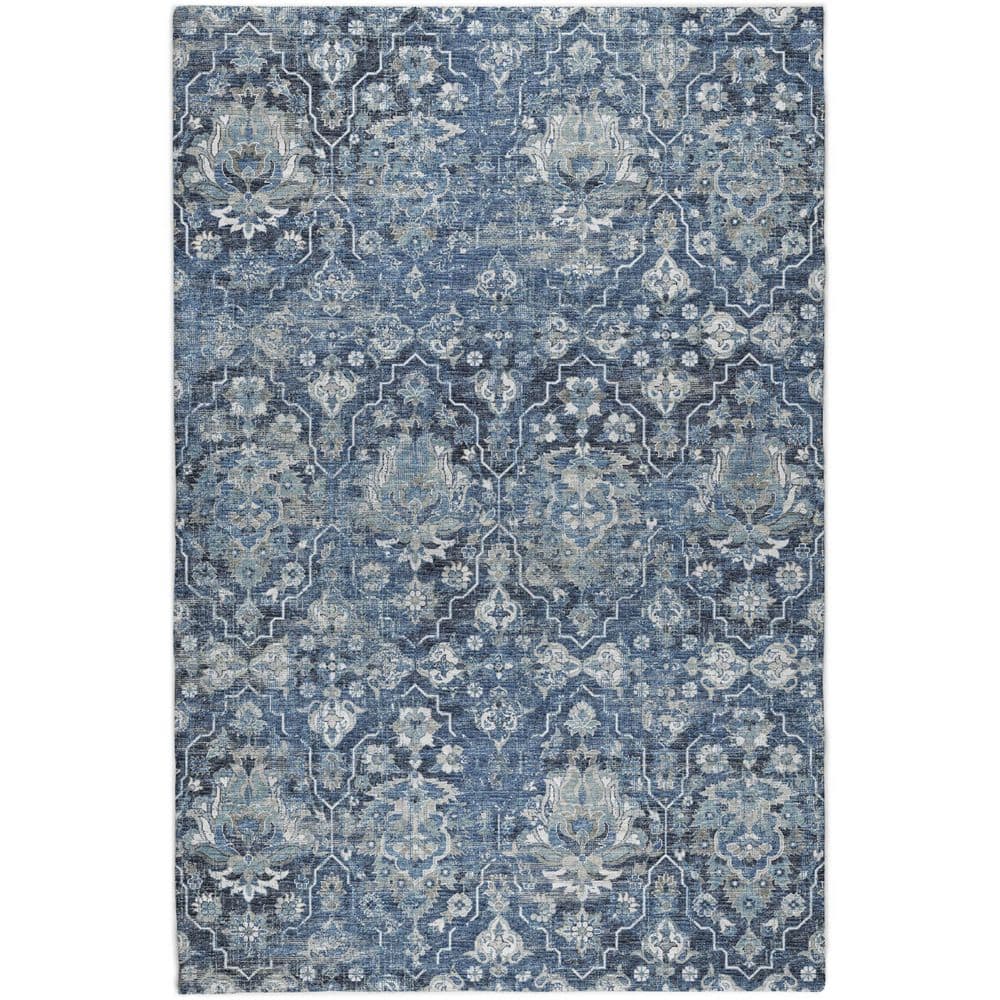 Dream Shag Premium Machine Washable Abstract ADS94 Blue 9 ft. x 12 ft. Area Rug price history on PriceWatchPro