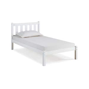 Poppy White Twin Bed