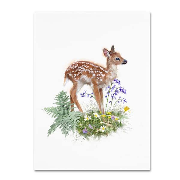 Trademark Fine Art 'Deer II' Canvas Art by The Macneil Studio