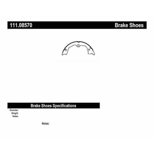 Centric Parts Parking Brake Shoe