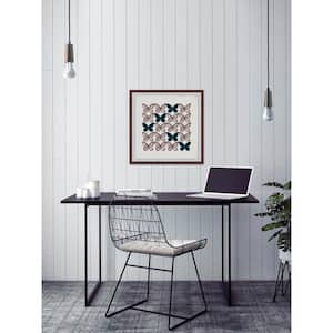 24 in. H x 24 in. W "Butterfly Pattern" by Marmont Hill Art Collective Framed Printed Wall Art