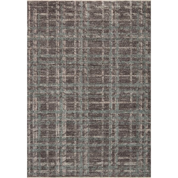 Angela Rose Ember 2 ft. 7 in. x 7 ft. 6 in. Espresso/Multi Contemporary Runner Rug