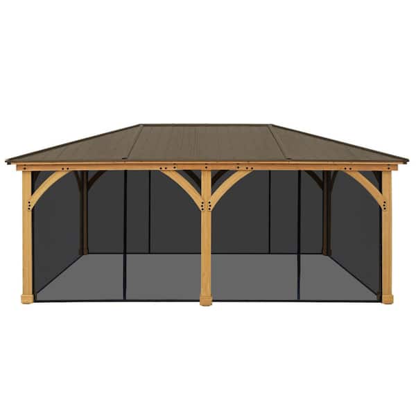 Yardistry Mosquito Mesh Kit to fit Meridian 12 x 20 Gazebo