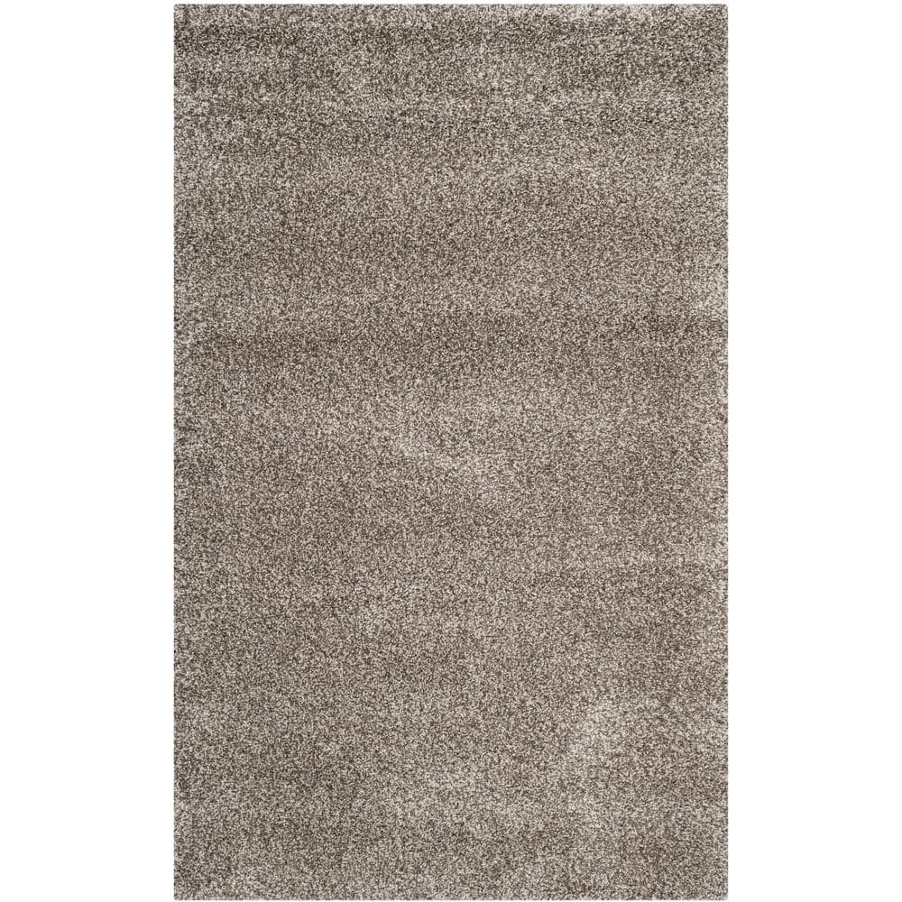 Milan Shag Gray 5 ft. x 8 ft. Solid Area Rug price history on PriceWatchPro