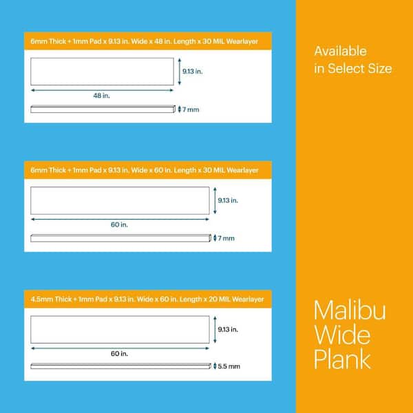 Malibu Wide Plank Take Home Sample - Hickory Angel Island Click