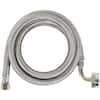 CERTIFIED APPLIANCE ACCESSORIES 6 ft. Braided Stainless Steel Dishwasher  Connector with Elbow DW72SSL - The Home Depot
