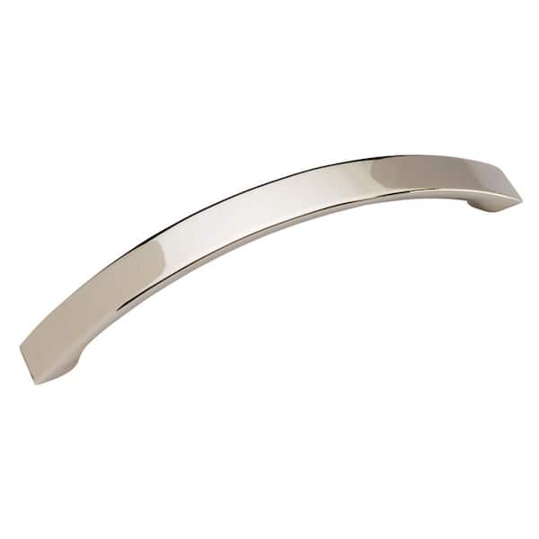 HICKORY HARDWARE 3 in. Rotterdam Bright Nickel Cabinet Center-to-Center Pull