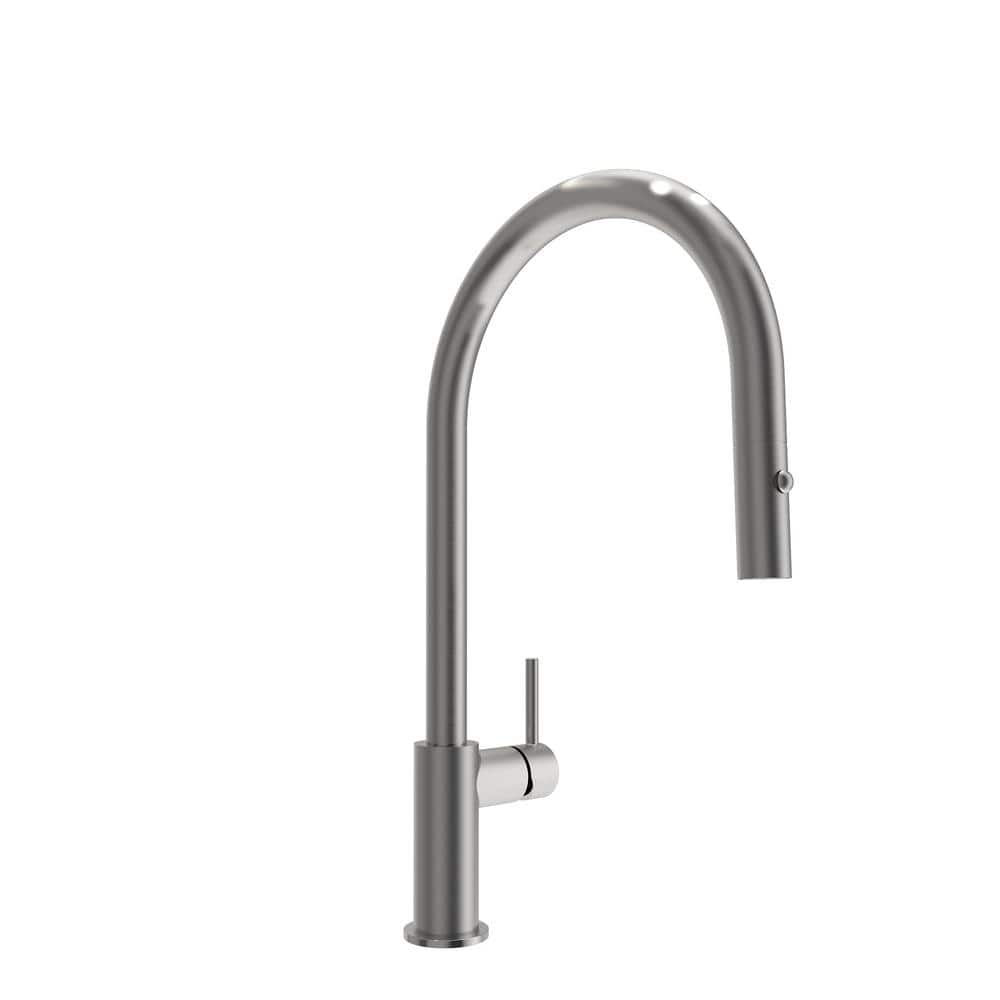 Stainless Steel Single Handle Pull Down Kitchen Faucet