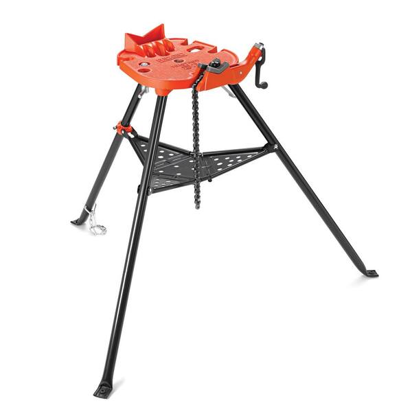 thumbnail image 2 of Steel Dragon Tools 41240 Tool Tray For RIDGID 40-A, 450, 460, 1206 Pipe Chain Vises – Tripod Mount 2 of 5