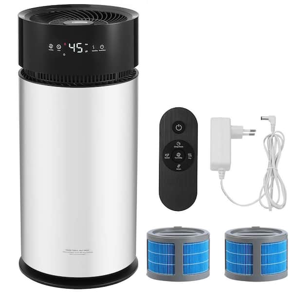 10L Evaporative Humidifier and Air Purifier for 270 sq. ft. Smart Cool Moisture, 3 Speeds, 1-14h Timer, 2.64 Gal.