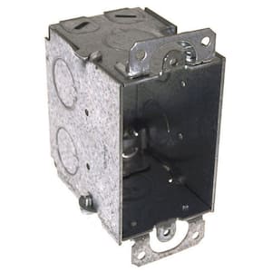 RACO 3 in. H x 2 in. W x 2-3/4 in. D 1-Gang Gangable Switch Box with ...