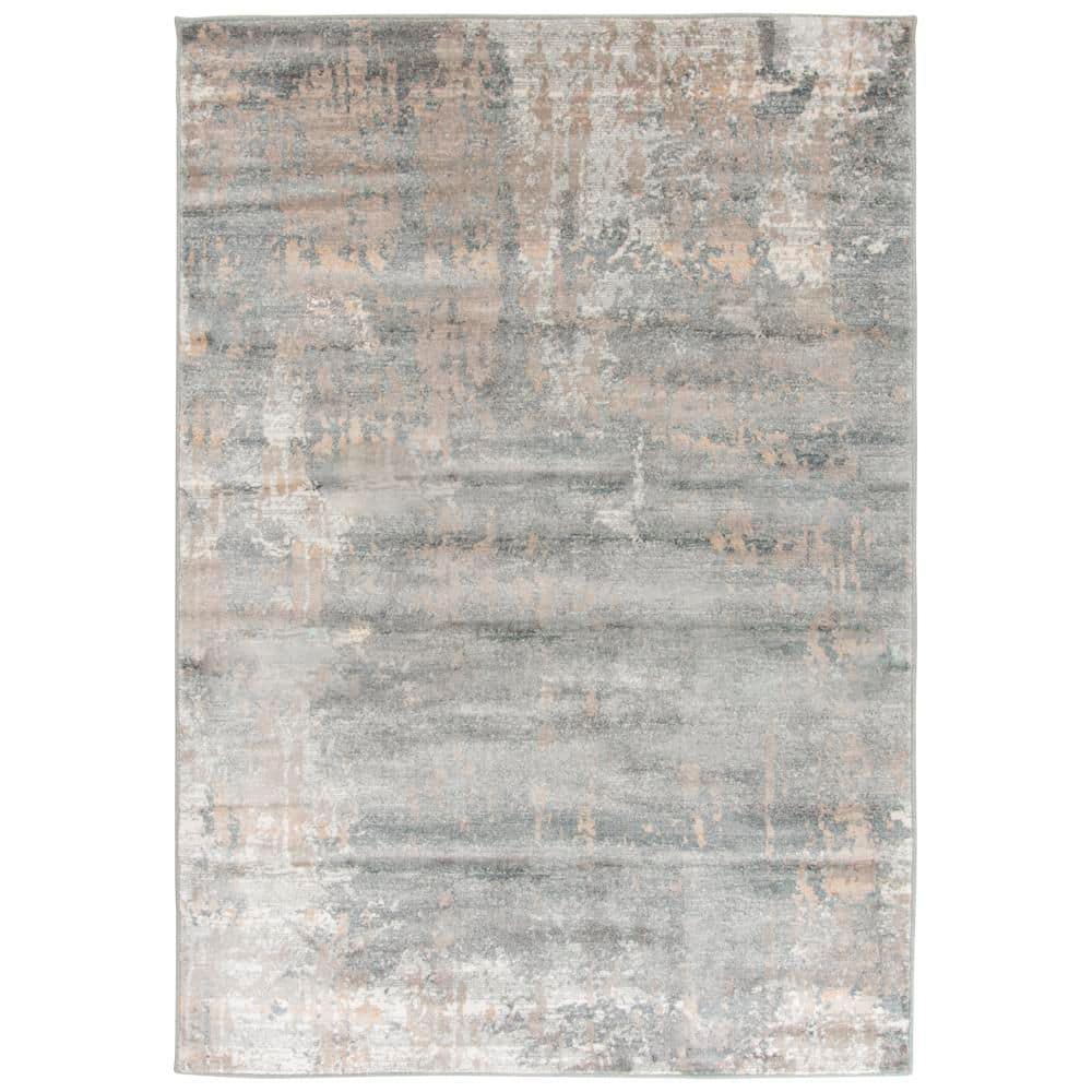 Kurdamir Sheyla 5 ft. x 7 ft. Salt/Harbor Area Rug price history on PriceWatchPro