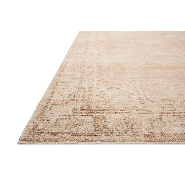 Chris Love Julia Palma Spice/Natural 11 ft. 6 in. x 15 ft. 7 in.  Traditional Area Rug