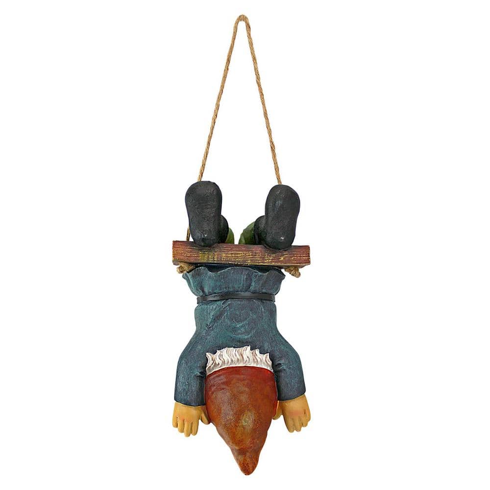 Alfie the Acrobat Gnome on Faux-Wood Swing