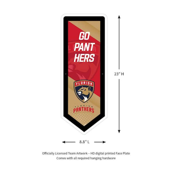 Evergreen Carolina Panthers Pennant 9 in. x 23 in. Plug-in LED Lighted Sign  8LED3804PEN - The Home Depot