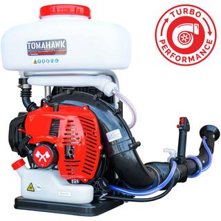 Tomahawk Nebulizzatore A Zaino 3HP Turbo Boosted - 3.7 Litri, Soffiatore 2 In 1, Per Disinfestazione E Disinfezione ULV