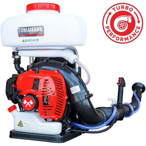 Tomahawk Nebulizzatore A Zaino 3HP Turbo Boosted - 3.7 Litri, Soffiatore 2 In 1, Per Disinfestazione E Disinfezione ULV