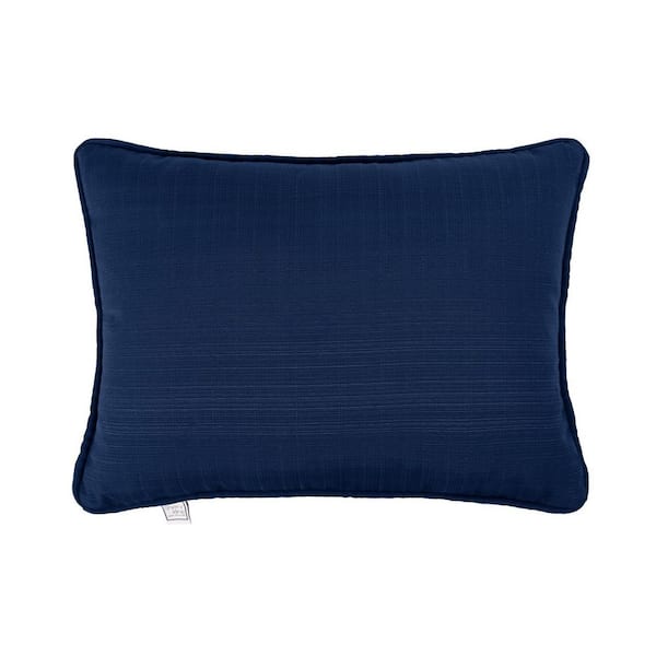 ARDEN 24 in. x 18 in., Outdoor Deep Seat Pillow Back , Sapphire