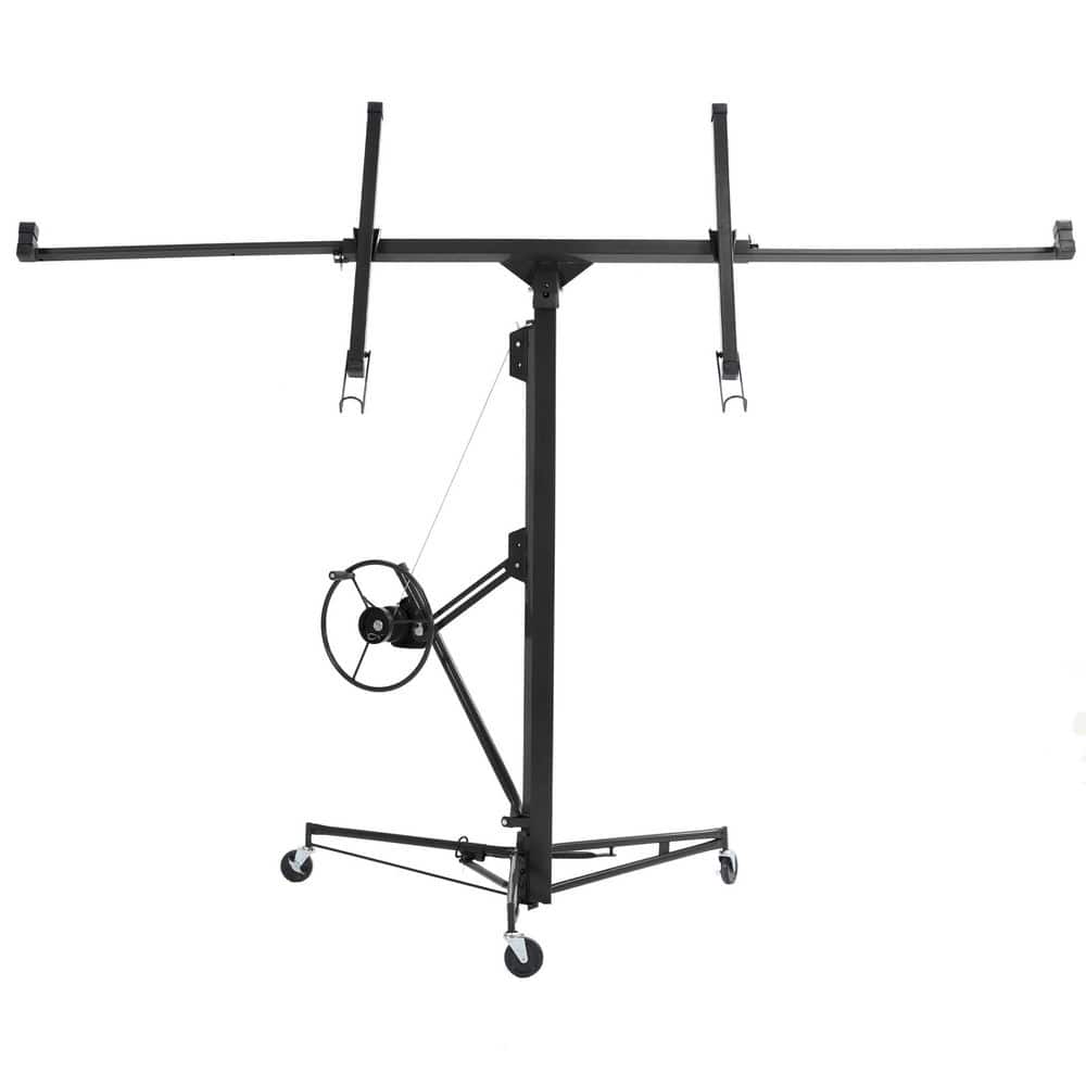 11 ft. Heavy-Duty Drywall Panel Hoist Jack Lifter Drywall Lifter Panel Jack Hoist Tools in Black price history on PriceWatchPro