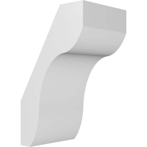 Ekena Millwork Stanfield 5 in. W x 10 in. H x 6 in. D Polyurethane Knee Brace