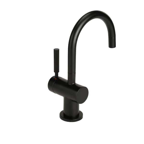 Insinkerator HC250MBLK-SS HOT250 Instant Hot and Cold Water Dispenser System, 2-Handle 8.21 in. Water Faucet with Tank Finish: Matte Black