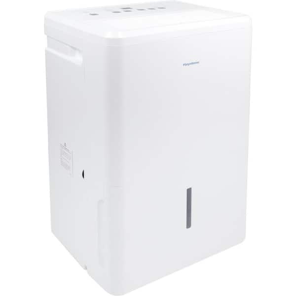 Keystone 50 pt. 4500 sq.ft. Portable Dehumidifier in. White