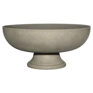 Adare 16 in. River Stone Resin Urn Planter