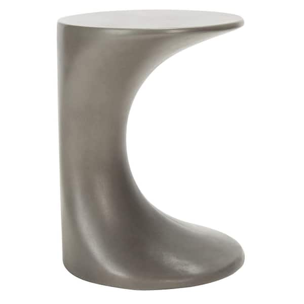 Kavita Round Concrete Outdoor Side Table
