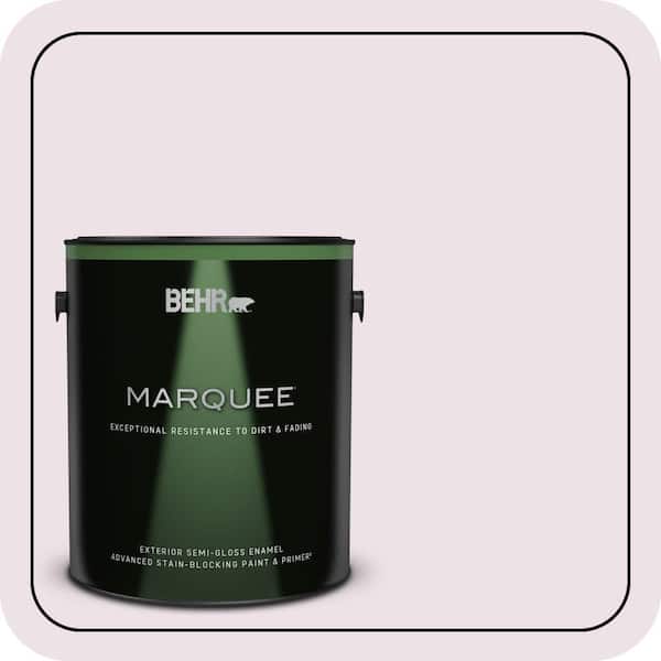 BEHR MARQUEE 1 gal. #670C-2 Petal Dust Semi-Gloss Enamel Exterior Paint & Primer