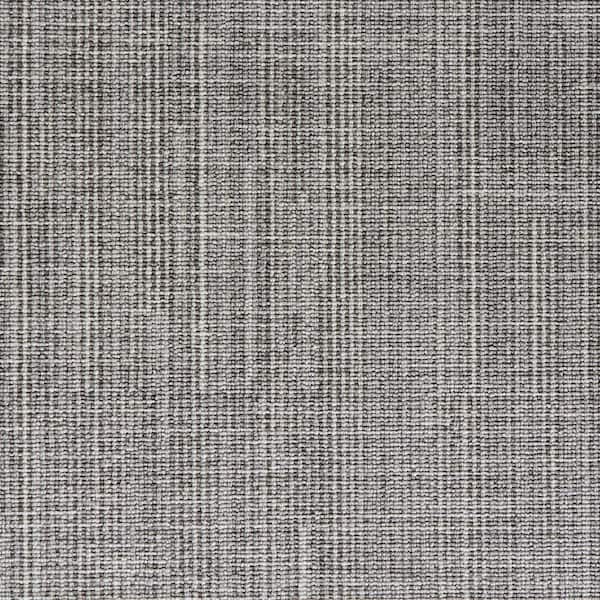 Natural Harmony 6 in. x 6 in. Loop Carpet Sample - Modish Outlines - Color Flannel