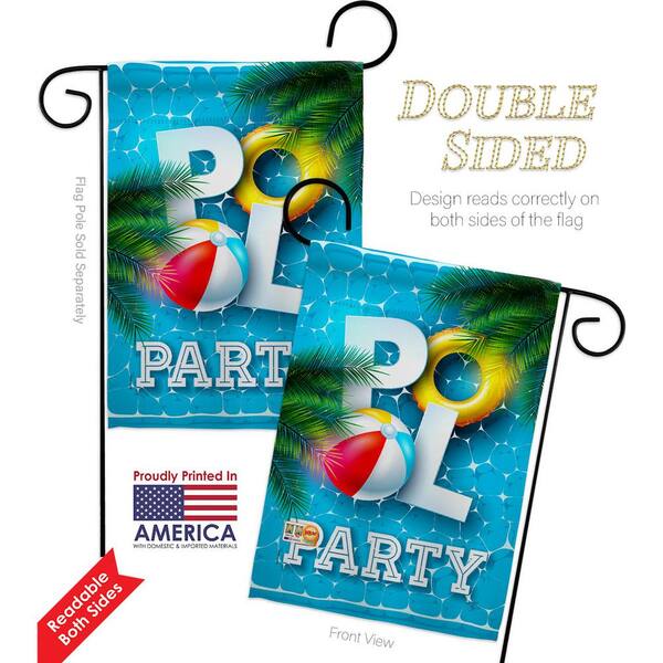 Details about   Welcome Garden Flags Summer Beach Recliner Palm Tree Banner Outdoor Decor LB 