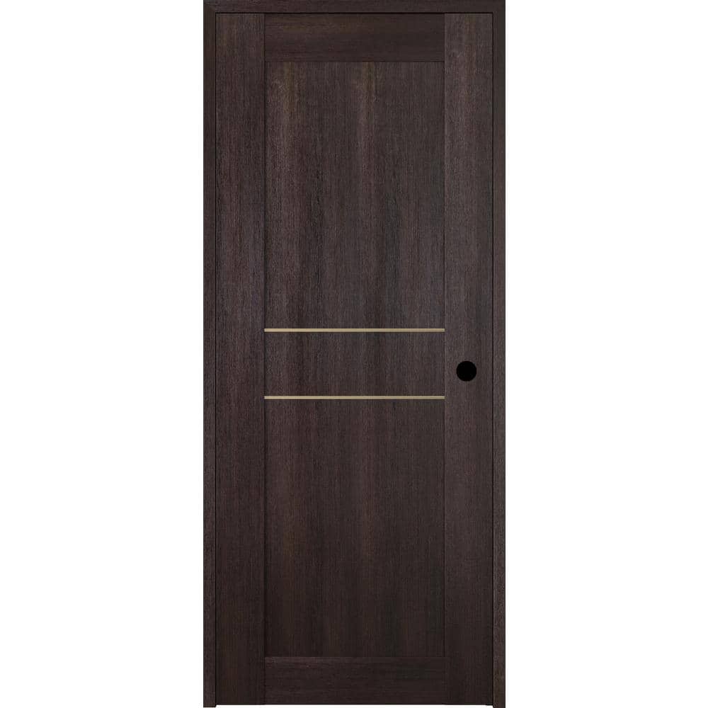Vona 07 2HN Gold 32 in. x 80 in. Left-Handed Solid Core Veralinga Oak Textured Wood Single Prehung Interior Door price history on PriceWatchPro