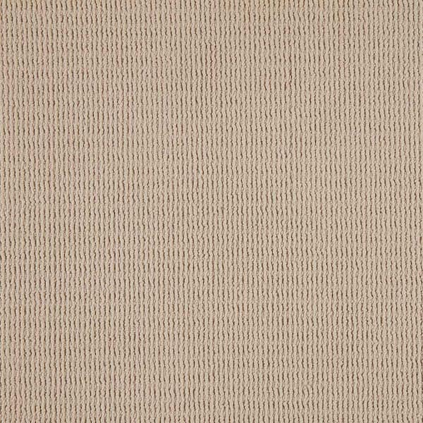 TrafficMaster Higgins Bay  - Pie Crust - Beige 34 oz. SD Polyester Pattern Installed Carpet