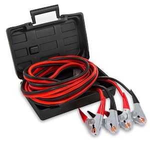 25 ft. 2-Gauge Heavy-Duty Battery Booster Jumper Cables