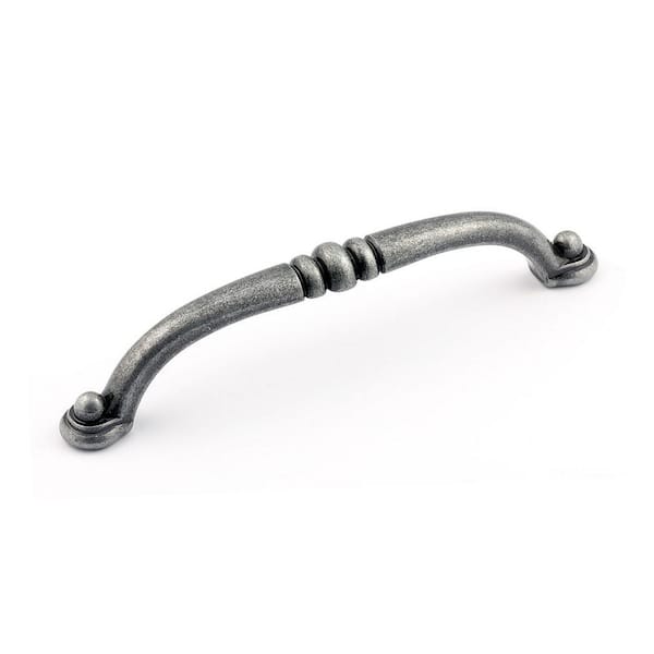 Richelieu Hardware Beloeil Collection 5 1/16 in. (128 mm) Wrought Iron Traditional Cabinet Bar Pull