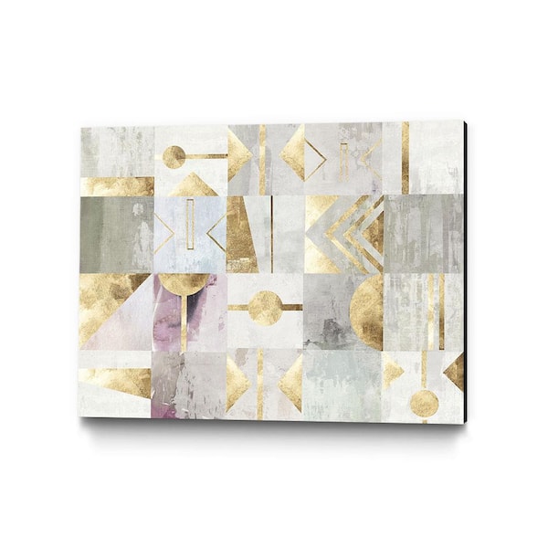 Clicart 24 in. x 18 in. "Gold Deco" by PI Studio Wall Art