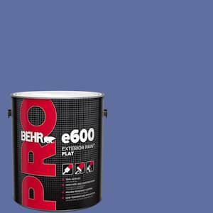 1 gal. #610B-6 Stained Glass Flat Exterior Paint