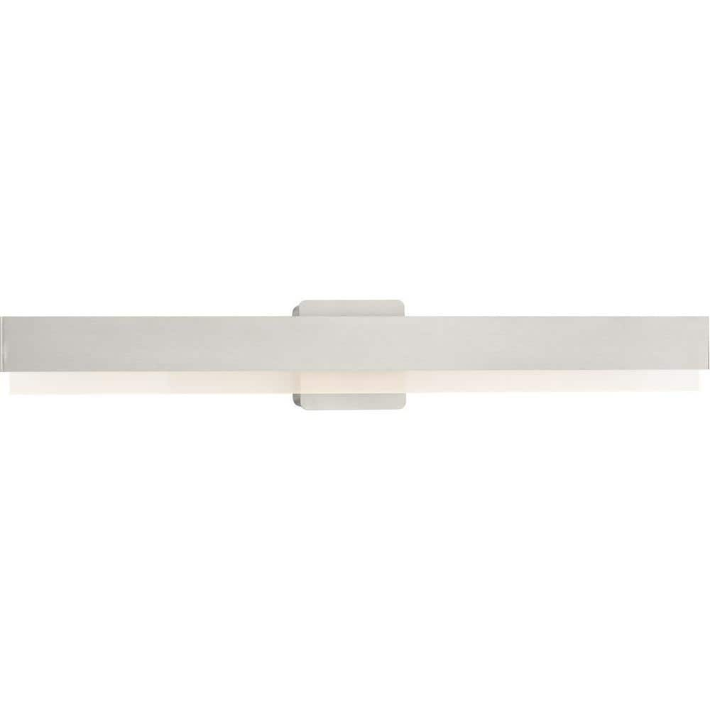 Progress Lighting Semblance Collection 32 in. Brushed Nickel Medium ...